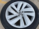 20" VW Atlas OEM wheel rim tire 70076 Audi Q7 Q8 2020 2021 2022 2023 2024 2025 Texas Truck Tire