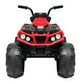 Electric ATV Off-Road Quad Car Toy for Kids - 24V with LED Lights and Dual Speed Options