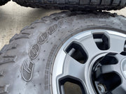 18" Ford F-250 F-350 OEM TREMOR rims wheels 10482 tires DURATRAC R/T 35" Texas Truck Tire