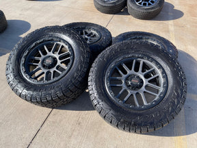 20" Ford F-150 ROUSH OEM Vision 111 Nemesis rims wheels Expedition FALKEN 35" Texas Truck Tire