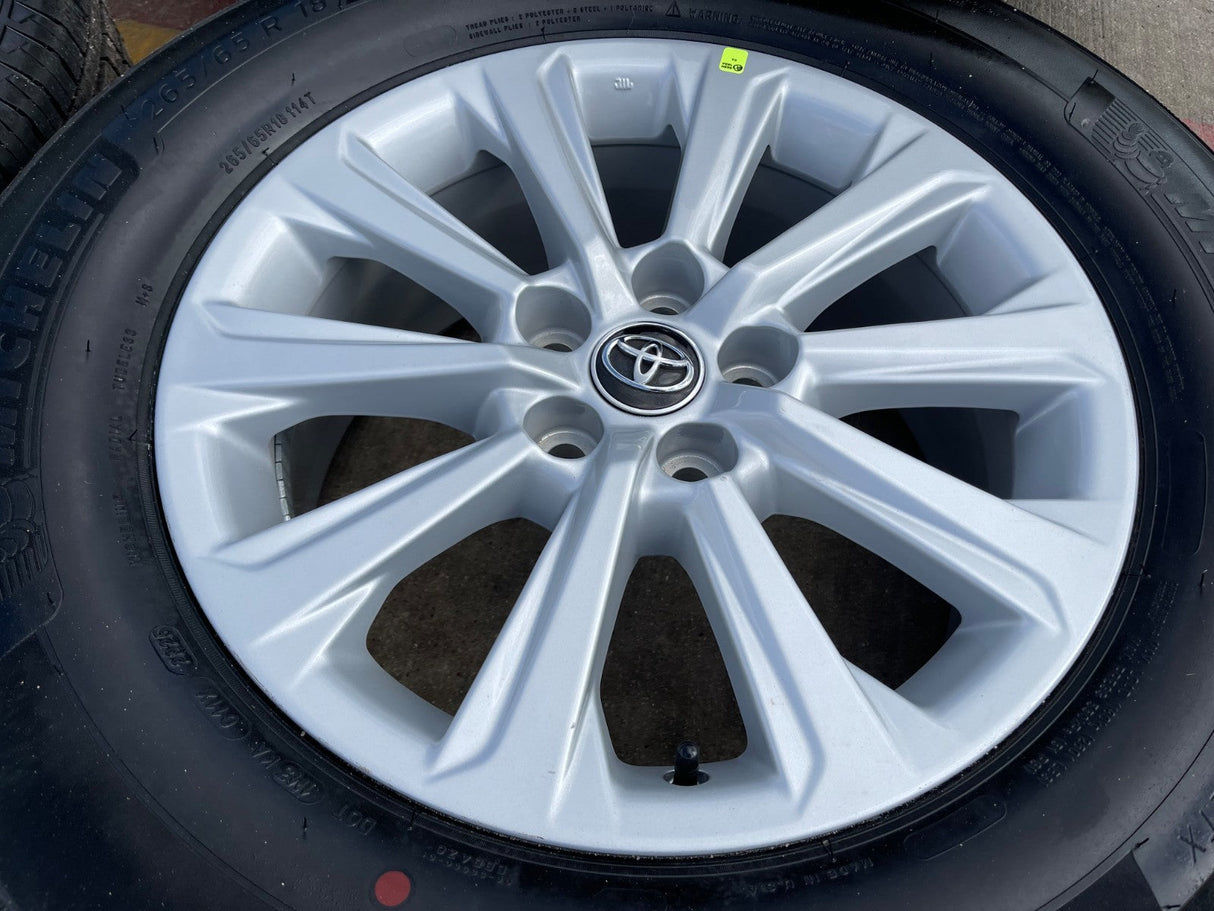 18" Toyota Grand Highlander OEM 10525 wheels rims tires Lexus TX350 NEW MICHELIN Texas Truck Tire