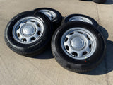 17" Ford F-150 OEM rims wheels 3857 tires steel 2022 2023 2024 2025 2026 NEW Texas Truck Tire