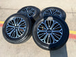 20" Nissan Titan PRO-4X Armada OEM wheels rims tires black 2023 2024 2025 2026 Texas Truck Tire