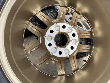 18" Chevy Silverado Suburban Tahoe OEM 5912 wheels rims Yukon Sierra FALKEN NEW Texas Truck Tire