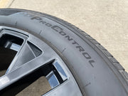 22" GMC Yukon Sierra OEM Chevy Silverado Tahoe 5903 wheels rims 2023 2024 2025 Texas Truck Tire