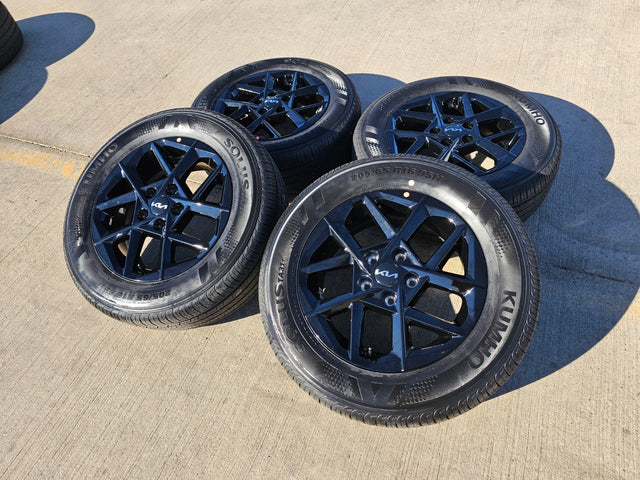 16" Kia K4 K5 OEM wheels rims tires Stinger Forte Optima 2023 2024 2025 2026 NEW Texas Truck Tire