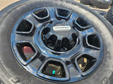 20" Ford F-250 F-350 OEM Lariat Platinum wheels rims 10486 tires 2025 2026 NEW Texas Truck Tire
