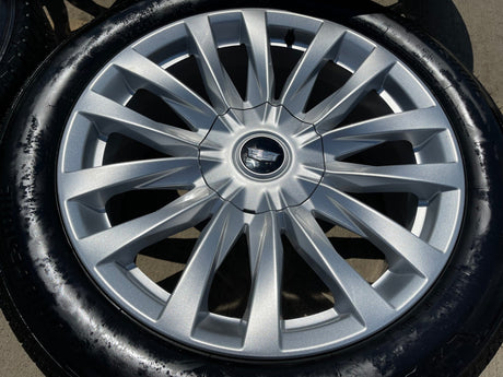 22" Cadillac Escalade Platinum OEM wheels rims 95026 tires 2025 2026 NEW Texas Truck Tire