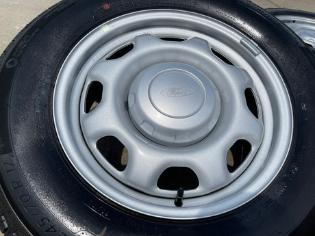 17" Ford F-150 OEM rims wheels 3857 tires steel 2023 2024 2025 2026 MICHELIN NEW Texas Truck Tire