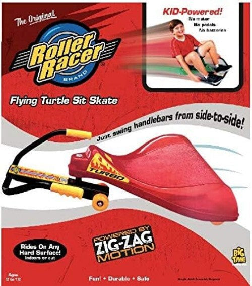 Flying Zig-Zag Motion Turtle Skate Toy for Active Kids Ages 3-8