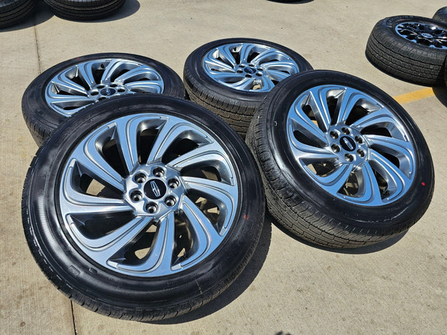 22" Lincoln Navigator OEM rims wheels tires 10497 RESERVE 2023 2024 2025 NEW Texas Truck Tire