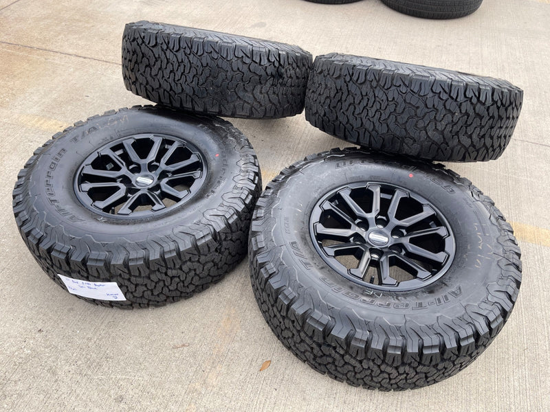 17" Ford F-150 Raptor OEM 10611 rims wheels Bronco 2024 2025 2026 BFG 35" NEW Texas Truck Tire