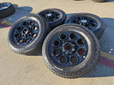 20" Ford F-250 F-350 OEM black Lariat 10299 10484 wheels rims 2024 2025 2026 Texas Truck Tire