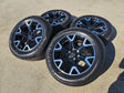 20" Jeep Grand Wagoneer Dodge Ram 1500 OEM black 9296 wheels rims 2025 2026 NEW Texas Truck Tire