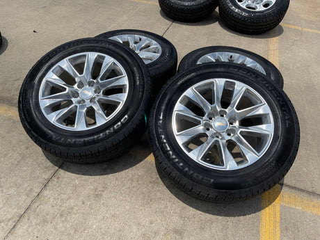 20" Chevy Tahoe Silverado LTZ 5920 OEM wheels rims Yukon 2023 2024 2025 2026 NEW Texas Truck Tire