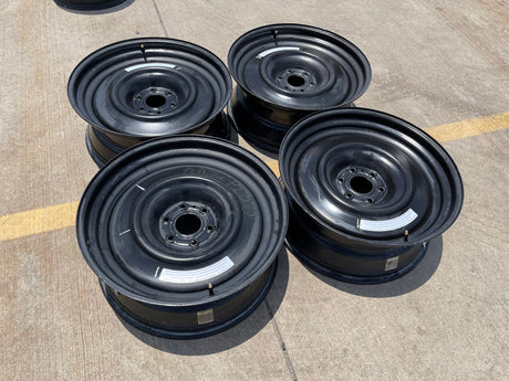 22" Chevy GMC Transport Steel OEM wheels rims Sierra Silverado Escalade NEW Texas Truck Tire
