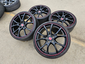 20" Honda Civic Type R OEM wheels rims 63692 tires CONTINENTAL Texas Truck Tire