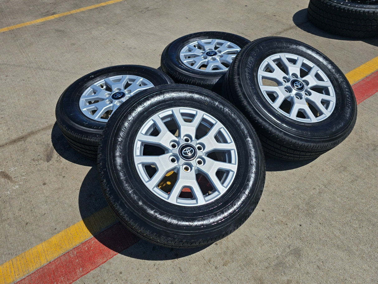 17" Toyota Tacoma 4Runner TRD OEM 94254 10637 wheels rims 2024 2025 2026 NEW Texas Truck Tire
