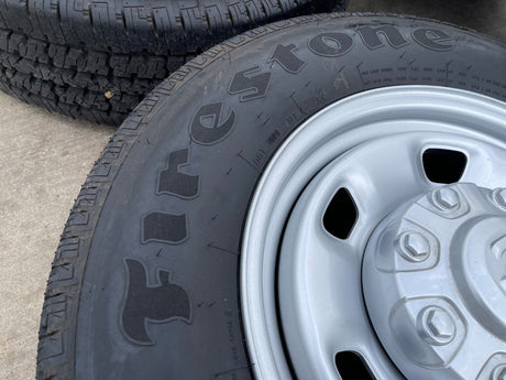 17" Ram 2500 3500 Laramie Power Wagon OEM 2497 wheels rims 2024 2025 2026 NEW Texas Truck Tire