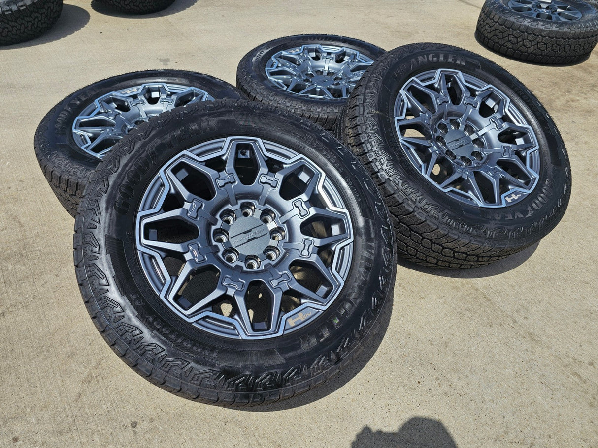 22" Hummer EV HEV 2500 OEM 8x165 14094 wheels rims 2022 2023 2024 2025 2026 NEW Texas Truck Tire