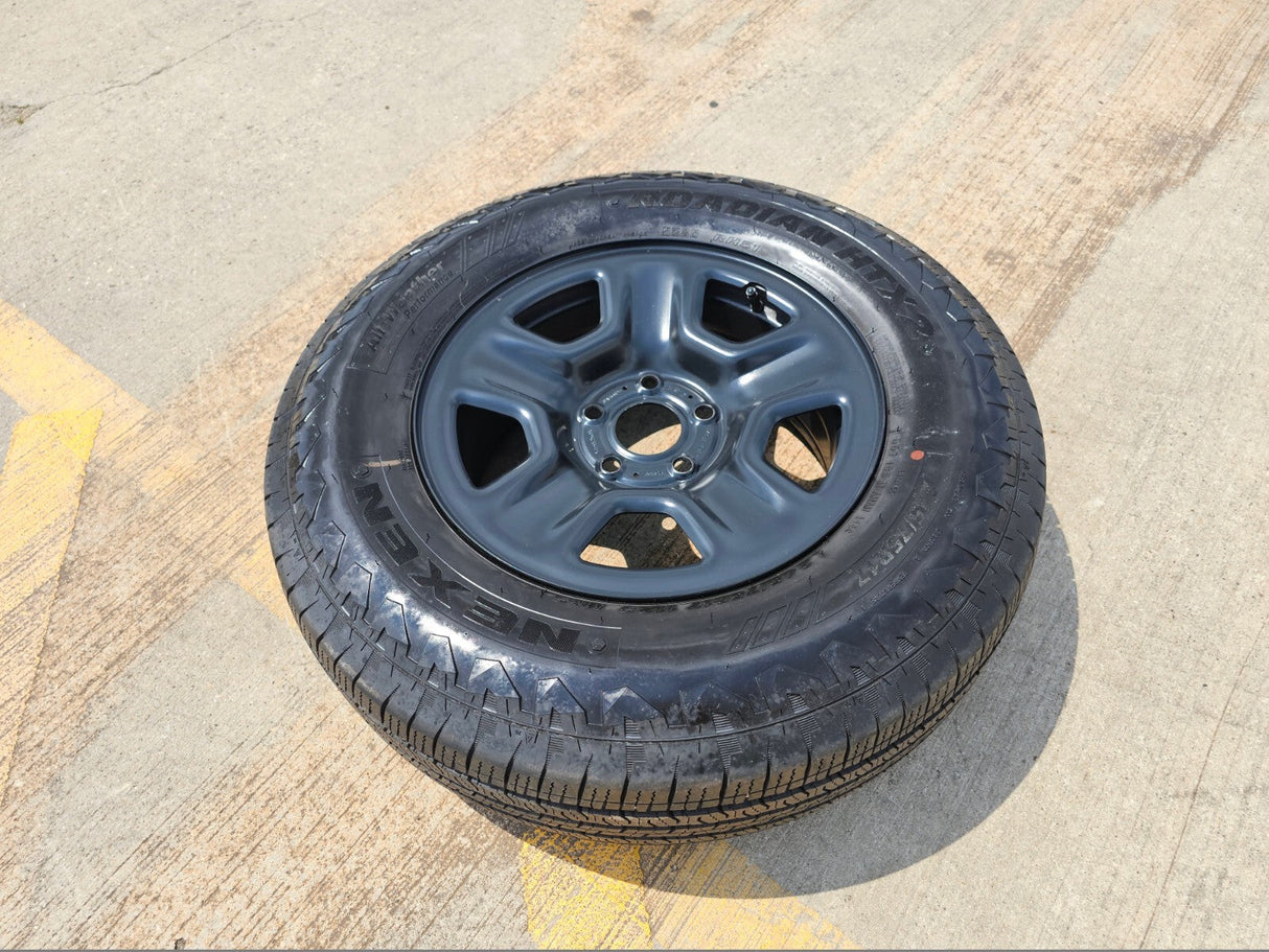 17" Jeep Gladiator OEM wheel rim 9220 9240 spare Wrangler 2024 2025 2026 NEW Texas Truck Tire