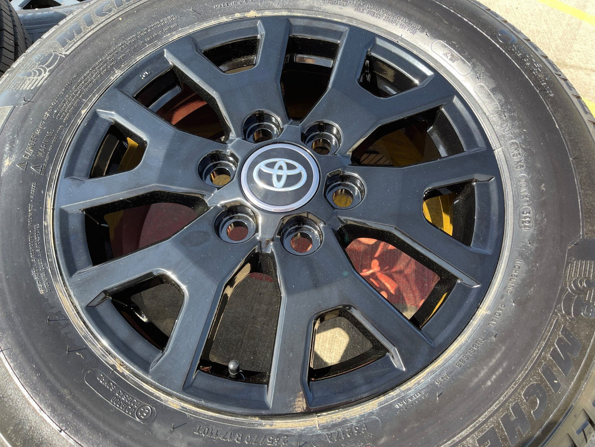 17" Toyota Tacoma 4Runner TRD OEM 10637 94254 wheels rims 2025 2026 NEW MICHELIN Texas Truck Tire