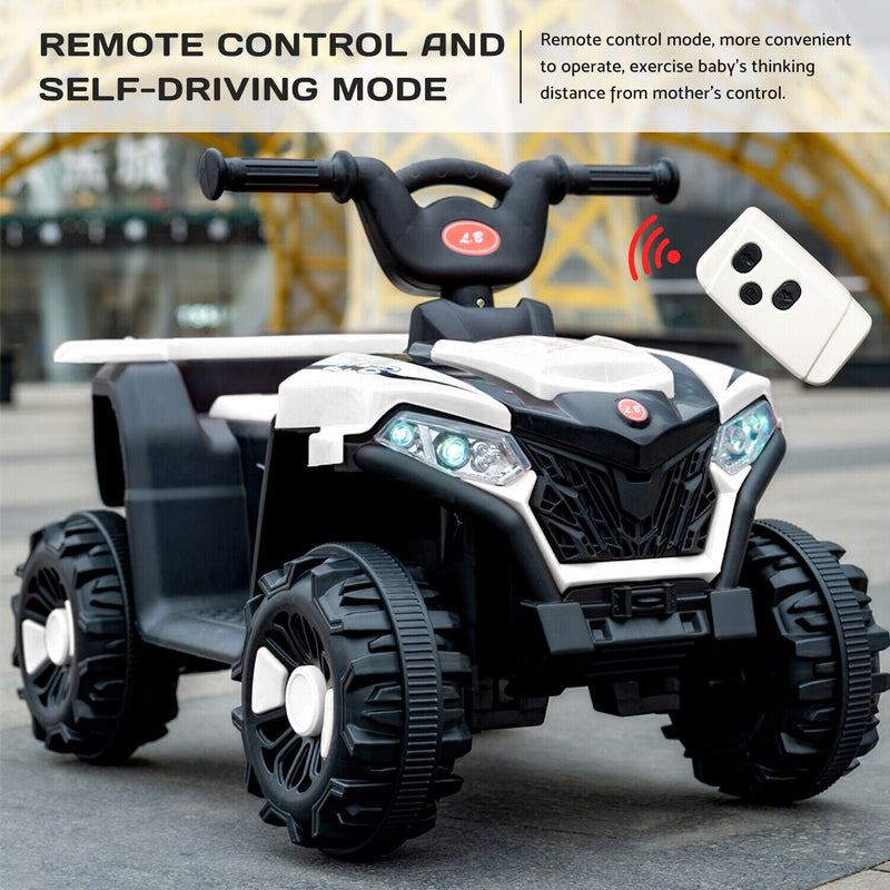 6V Electric ATV Quad Kids Ride-on Car Battery Powered 4-Wheel Motorcycle