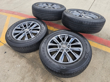 20" Toyota Land Cruiser OEM wheels rims Tundra Sequoia 2024 2025 2026 NEW Texas Truck Tire