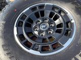 17" Ford Bronco HERITAGE SASQUATCH OEM 22025 wheels rims BFG KO2 A/T 37" NEW Texas Truck Tire