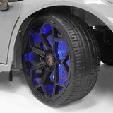 24V 2 SEATS AUTHENTIC LAMBORGHINI AVENTADOR SVJ CHILDREN'S RIDE-ON SPORTS VEHICLE, ILLUMINATION + REMOTE CONTROL