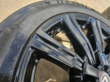 21" Lexus LX570 Toyota Land Cruiser OEM 74341 black wheels rims tires Texas Truck Tire