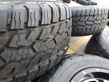 20x9 Fuel Jeep Maverick Wrangler Gladitor wheels rims 33" tires 5x127 5x112 Texas Truck Tire