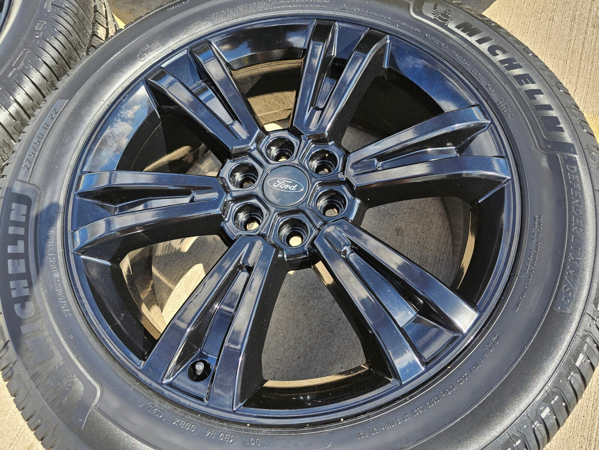 22" Ford F-150 LIMITED Plus OEM rims wheels 10622 Expedition 2025 2026 2027 NEW Texas Truck Tire
