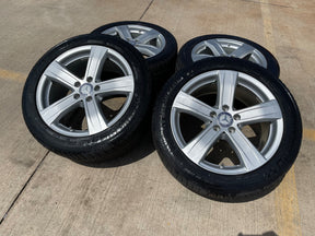 18" Mercedes OEM 85121 wheels rims tires S C E CLASS Texas Truck Tire