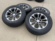 20" Chevy Tahoe Silverado OEM 14090 95417 wheels rims tires GOODYEAR A/T Texas Truck Tire