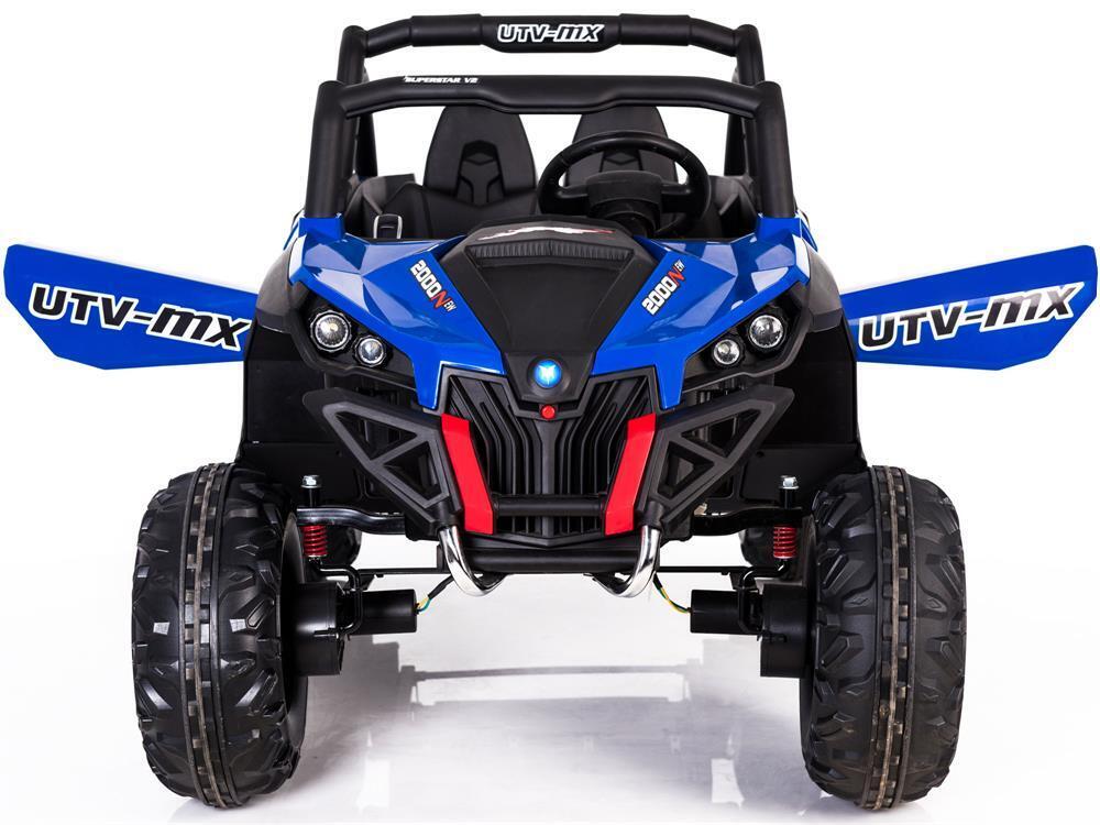 Electric UTV Children's Ride On 12V Battery Operated 4x4 Utility Vehicle 2-Seat Car