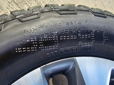 20" Chevy Silverado GMC Sierra AT4 2500 3500 OEM 5960 5947 wheels rims NEW Texas Truck Tire