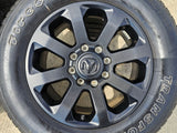 20" Dodge Ram 2500 3500 LARAMIE OEM 2700 wheels rims 2022 2023 2024 2025 2026 Texas Truck Tire