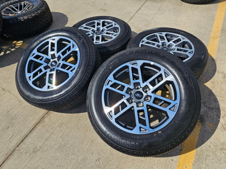 20" Ford F-150 LARIAT Limited OEM 94219 rims wheels Expedition 2026 NEW YOKOHAMA Texas Truck Tire