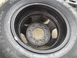 17" Dodge Ram 3500 Dually Laramie 8x200 wheels rims 2703 2704 OEM Texas Truck Tire