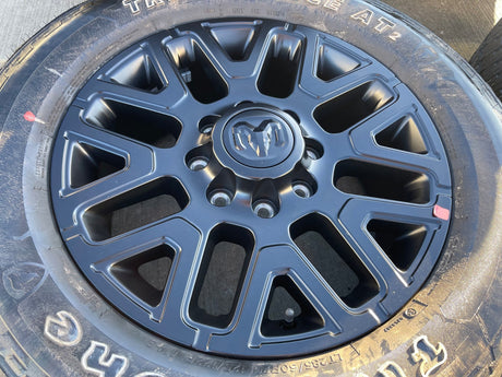 20" Dodge Ram 2500 3500 LARAMIE OEM 51649 wheels rims 2025 2026 Texas Truck Tire