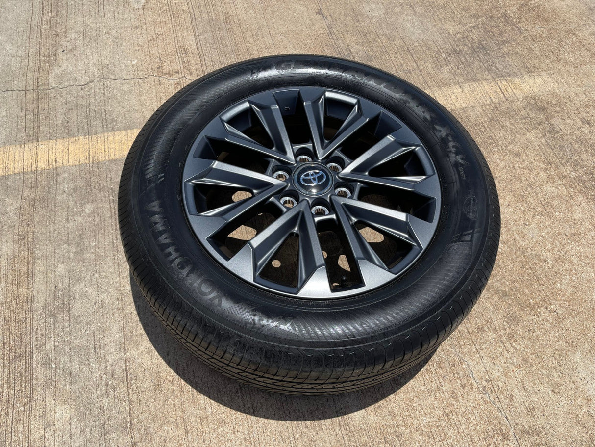 20" Toyota Land Cruiser OEM wheel rim 94057 Tundra Sequoia 2024 2025 2026 NEW Texas Truck Tire