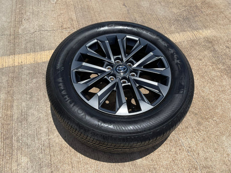 20" Toyota Land Cruiser OEM wheel rim 94057 Tundra Sequoia 2024 2025 2026 NEW Texas Truck Tire