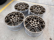 19" Ford Mustang GT Track Pack OEM 10600 10603 Bronze wheels rims 2025 2026 NEW Texas Truck Tire