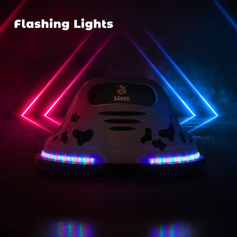 Flashing Lights Music Stickers for Electric Bumper Cars - SÄKEE Remote Control
