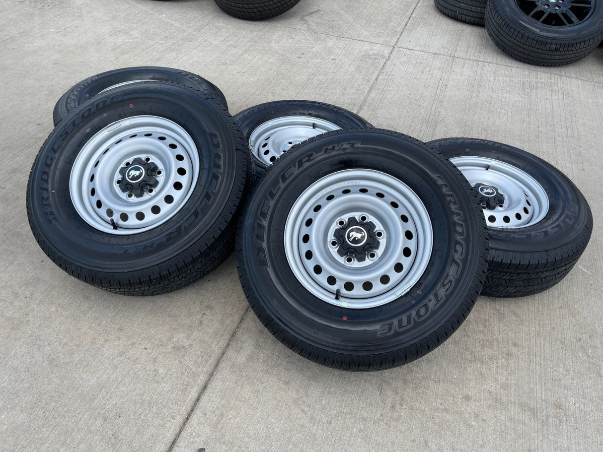 16" Ford Bronco steel wheels rims tires 10226 Ranger 2023 2024 2025 2026 NEW Texas Truck Tire