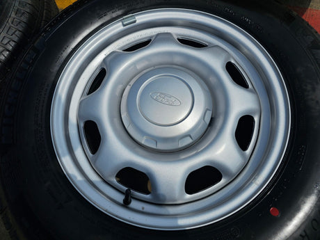 17" Ford F-150 OEM rims wheels 3857 tires steel 2023 2024 2025 2026 MICHELIN NEW Texas Truck Tire