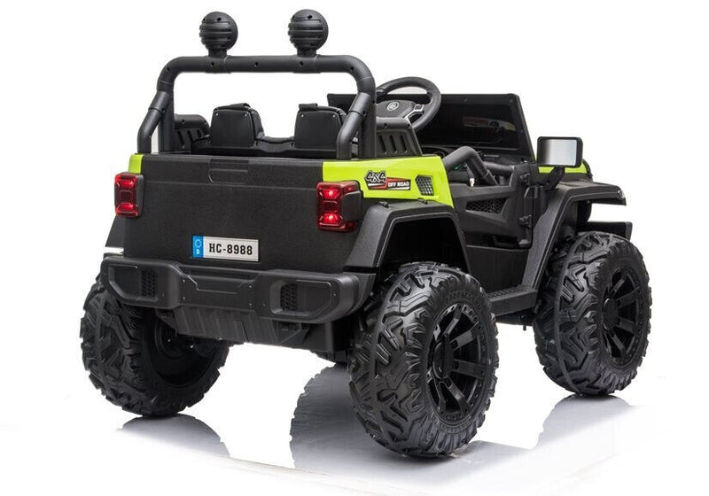 12V Children's Ride-On Jeep with Rubber Tires, 4WD, and Wireless Control