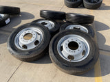 19.5" RAM 4500 5500 Ford F-450 Dually F-550 rims wheels OEM 10x225 HANKOOK NEW Texas Truck Tire