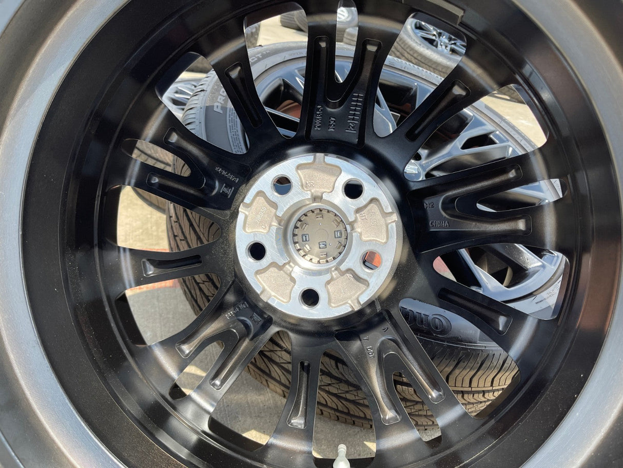 20" Cadillac XT4 OEM black wheels rims tires 2023 2024 2025 2026 NEW Texas Truck Tire